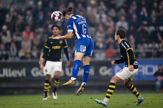 IFK Göteborgs Eman Markovic med målchans