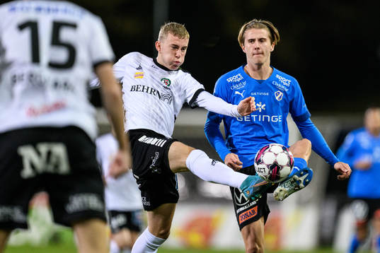 Örebros Valgeir Valgeirsson och Halmstads Erik Ahlstrand