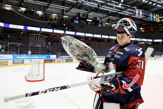 Linköpings målvakt Jesper Myrenberg