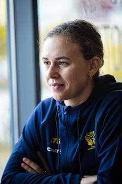Jessica Ryde of Sweden at a press event