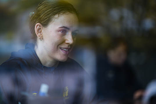 Jessica Ryde of Sweden at a press event