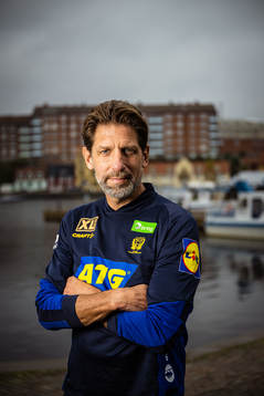 Tomas Axnér of Sweden at a press event