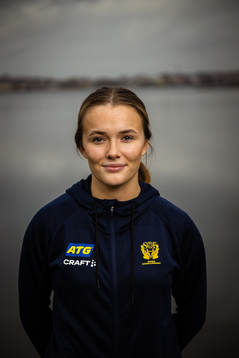 Clara Petersson of Sweden at a press event