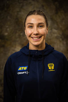 Anna Lagerquist of Sweden at a press event