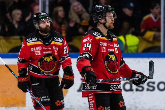 Luleås Jack Connolly och Brendan Shinnimin deppar