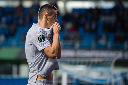 Haris Radetinac of Djurgården celebrates