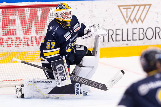HV71s målvakt Jonas Gunnarsson