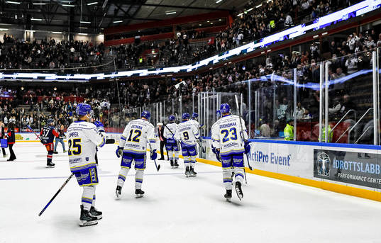 Leksands spelare deppar