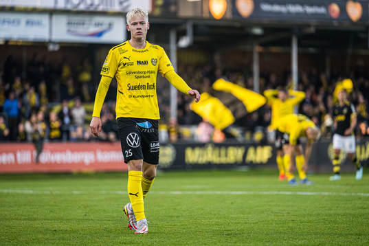Mjällbys Otto Rosengren deppar