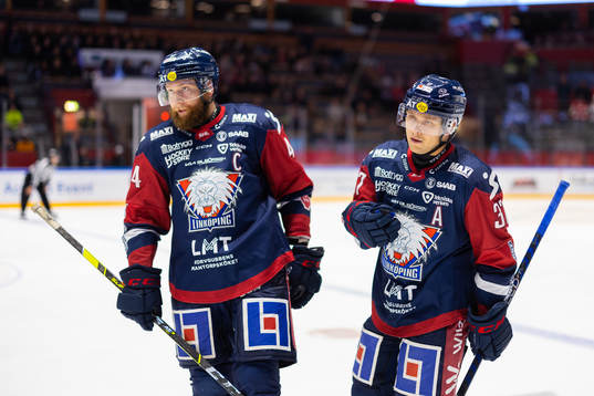 Linköpings Jonas Junland och Jesper Pettersson
