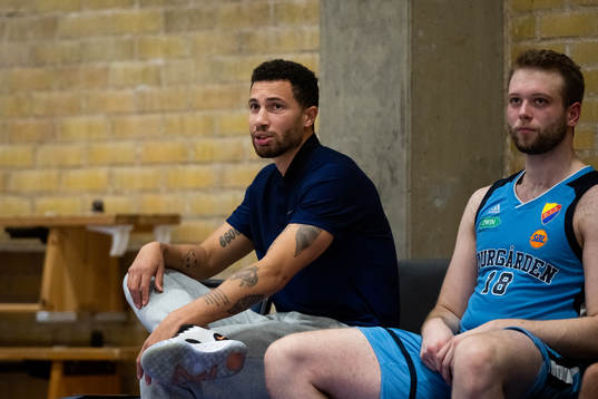 Djurgårdens coach Brandon Barton