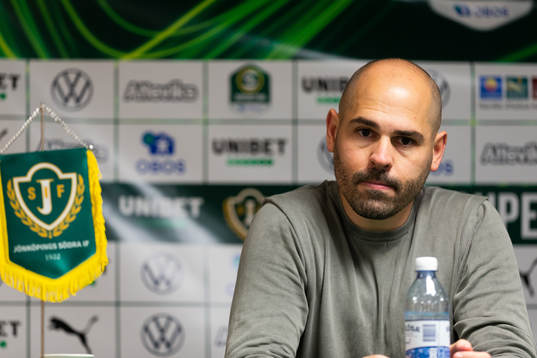 Jönköpings Södras tränare Oscar Garcia Rodrigues