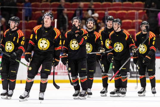 Brynäs spelare deppar