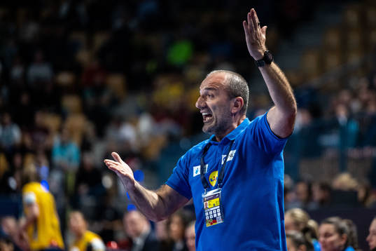 Head coach Branka Mijatovic, head coach of Slovenia