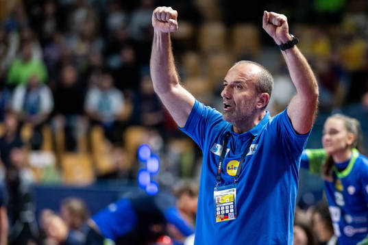 Head coach Branka Mijatovic  of Slovenia