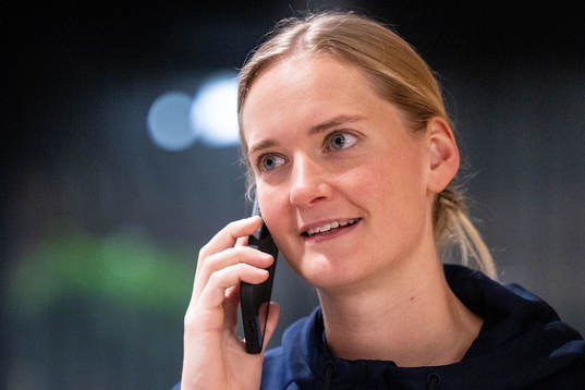 Goalkeeper Johanna Bundsen