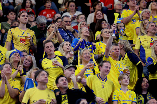 during the WFC 2022 semi-final between Sweden and Finland