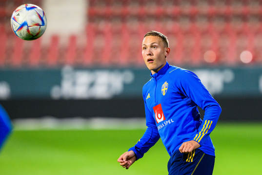 Ludwig Augustinsson of the Swedish national football team