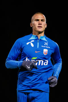 Leo Skiri Østigård of the Norwegian national football team