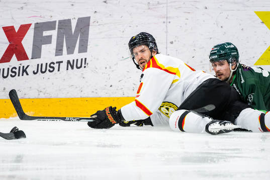 Brynäs Oula Palve och Färjestads Linus Johansson