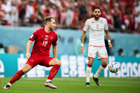 Christian Eriksen of Denmark