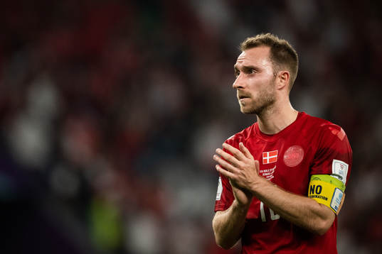 Christian Eriksen of Denmark