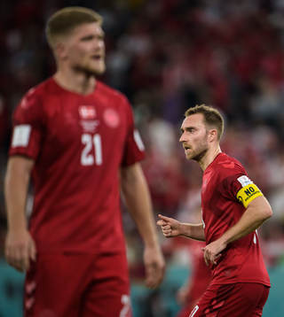 Christian Eriksen of Denmark