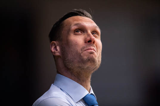 Södertäljes tränare Ludwig Degernäs