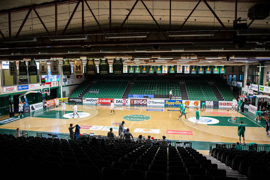 Interiör vy över Täljehallen