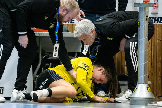 Sävehofs Laura Jensen har ont