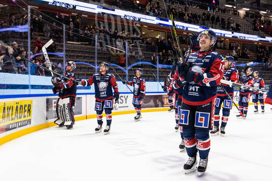 Linköpings Patrick Russell jublar