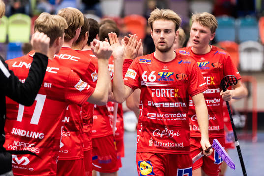 Jönköpings Hannes Nyström jublar