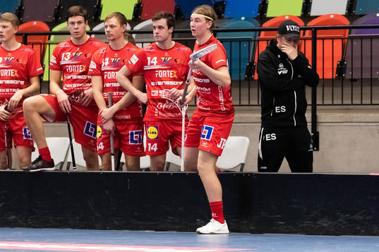 Jönköpings tränare Emil Stille deppar