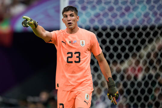 Goalkeeper Sergio Rochet of Uruguay