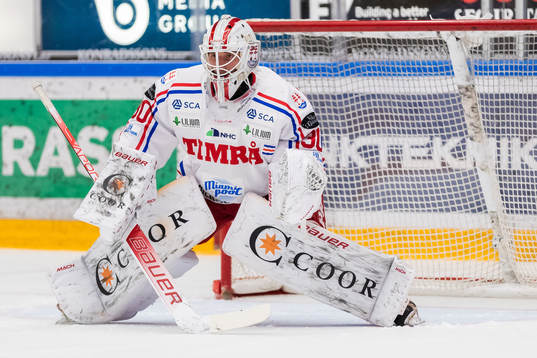 Timrås målvakt Jacob Johansson