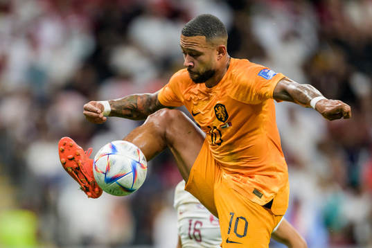 Memphis Depay of Netherlands