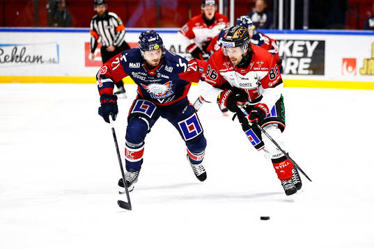 Linköpings Christoffer Ehn och Örebros Mathias Bromé