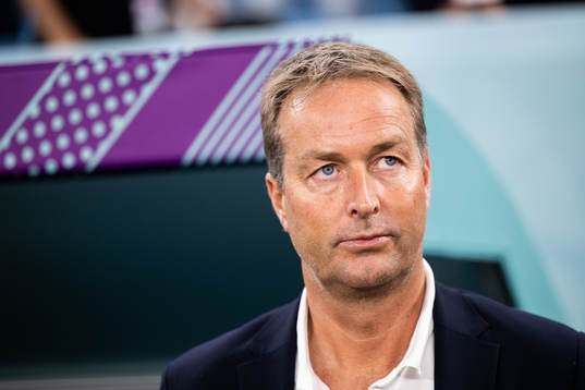 Head coach Kasper Hjulmand of Denmark