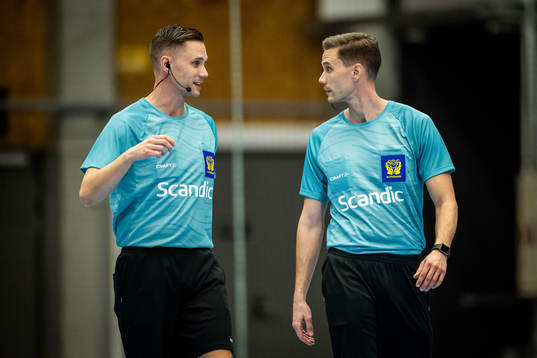 Domare Johan Gomér och Martin Gomér