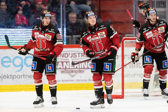 Örebros Robert Leino och Linus Öberg deppar