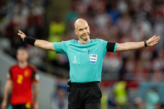 Referee Anthony Taylor