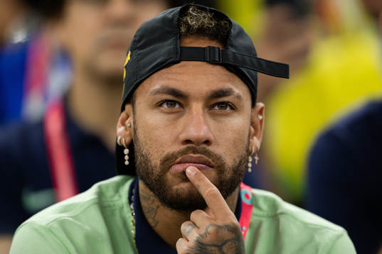 Neymar of Brazil