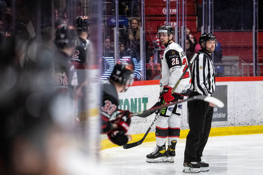 Malmö Redhawks Thomas Schemitsch lämnar isen