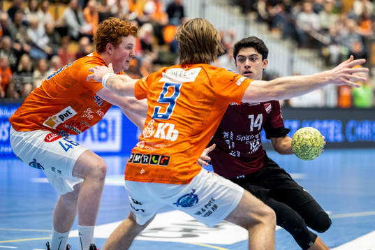 IFK Kristianstads Herman Josefsson och Philip Henningsson