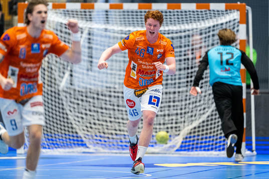 IFK Kristianstads Herman Josefsson jublar