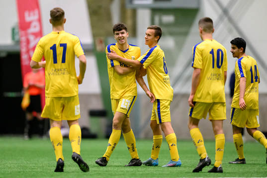 Bläddra bland fler bilder av Fotboll, Skandinaviska Mästerskapen U17, Halmstad - IFK Göteborg
