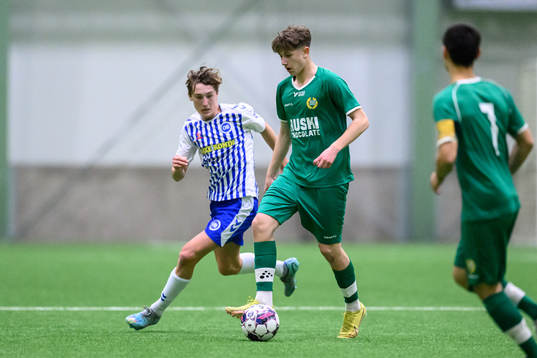 Odenses William Martin och Hammarbys Ben Basaric