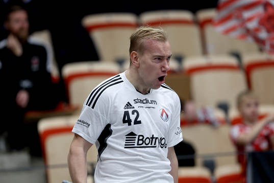 Linköpings Olle Abrahamsson jublar
