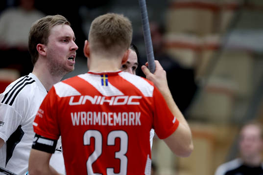 Linköpings Simon Palmén jublar