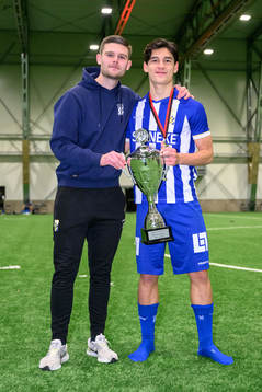 IFK Göteborgs analytiker Liam Wohlén och Leon Dusi